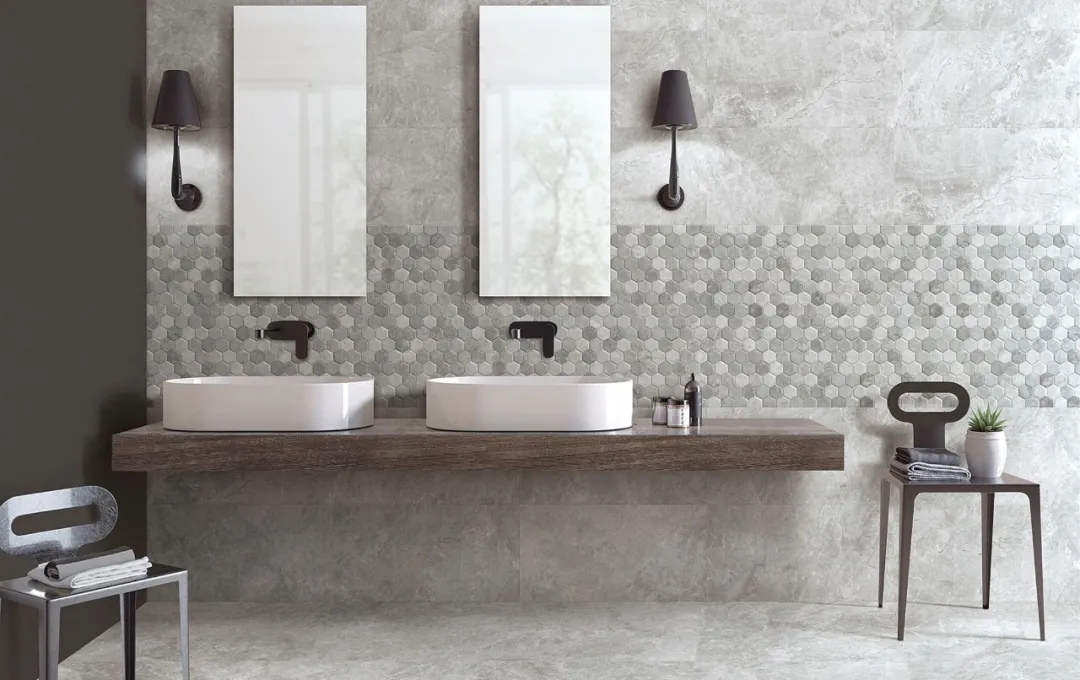 古堡灰瓷砖装修效果图 古堡灰瓷砖装修效果图