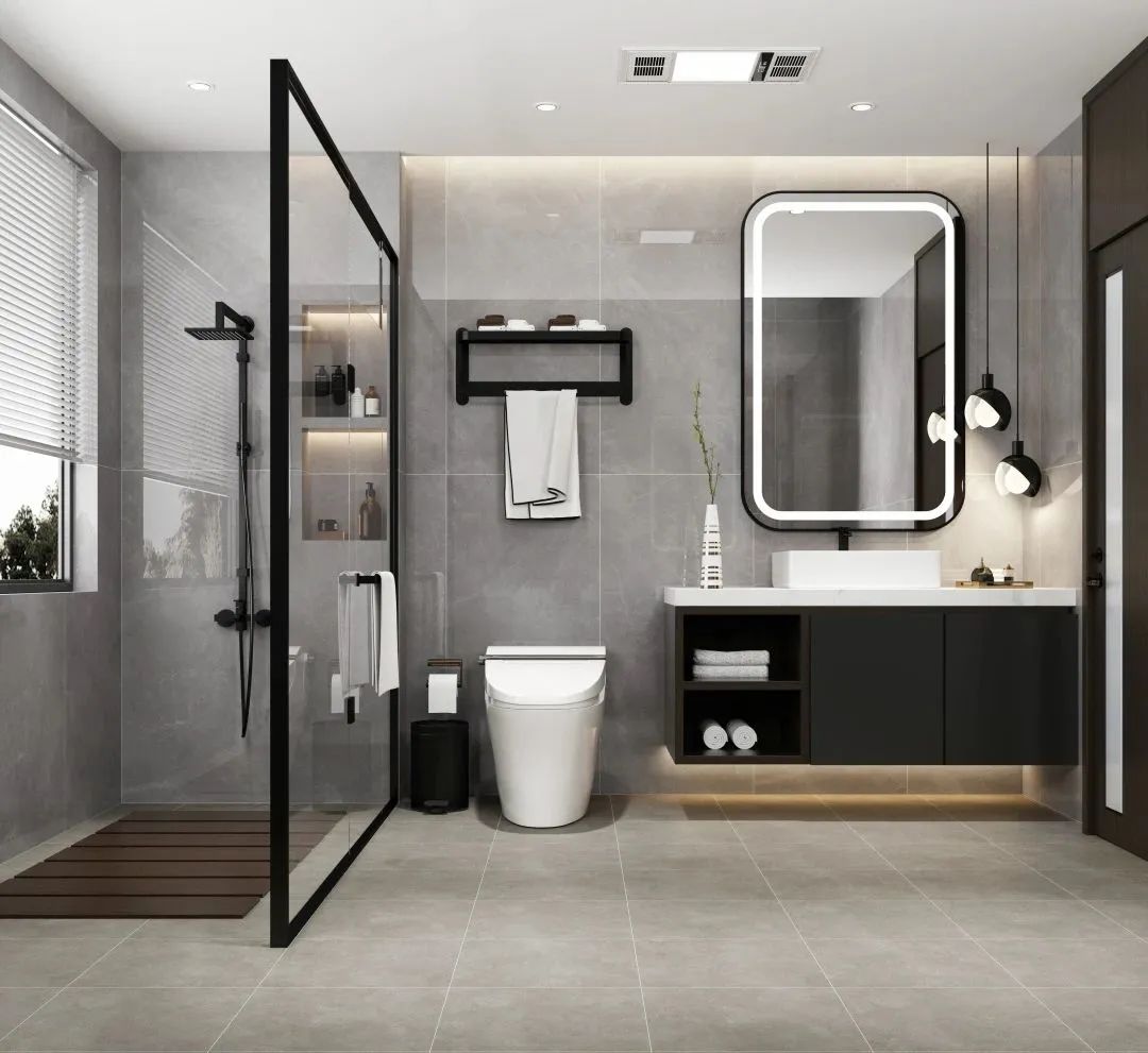 粉色视频网站APP入口免费干湿分离的卫浴间粉色视频APP黄下载装修效果图